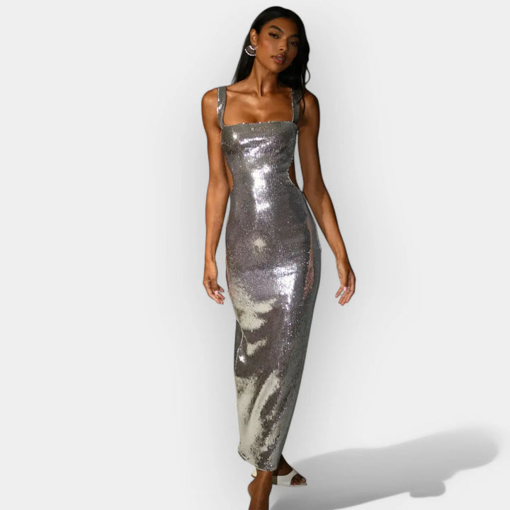 Shiny Maxi Dress Jasmine's Boutique Australia