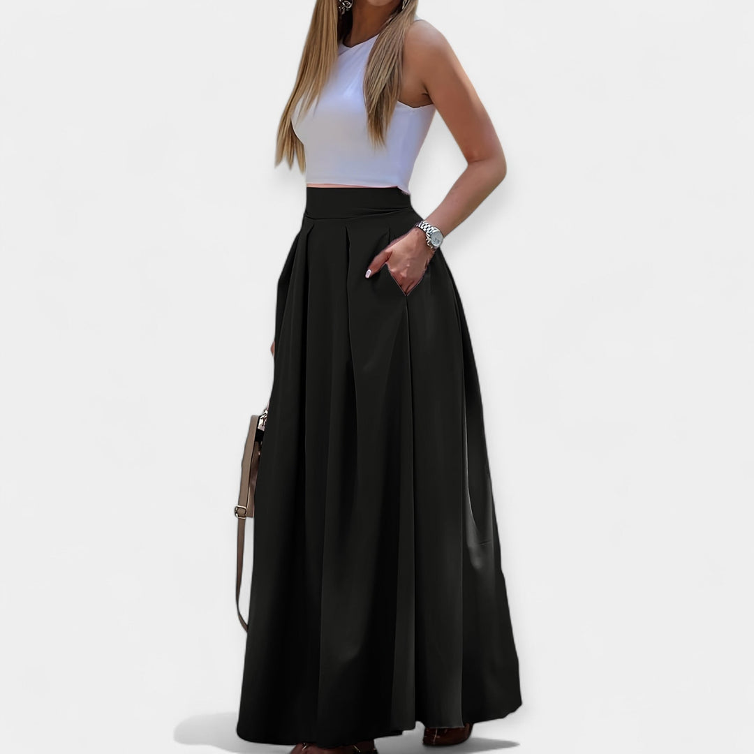 Blush Elegance Maxi Skirt Jasmine's Boutique Australia