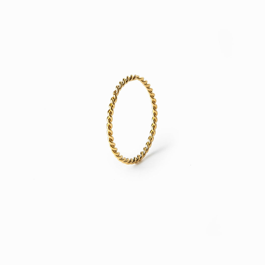 Twisted Rope Ring Jasmine's Boutique Australia