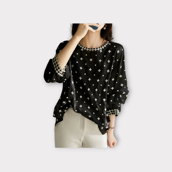 Lightweave Bohemian Blouse Jasmine's Boutique Australia