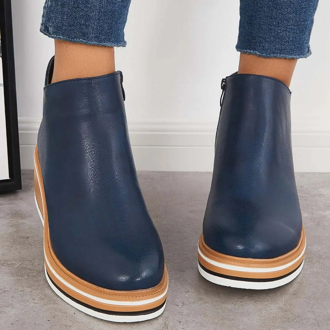 Eclipse Rise Wedge Ankle Boots Jasmine's Boutique Australia
