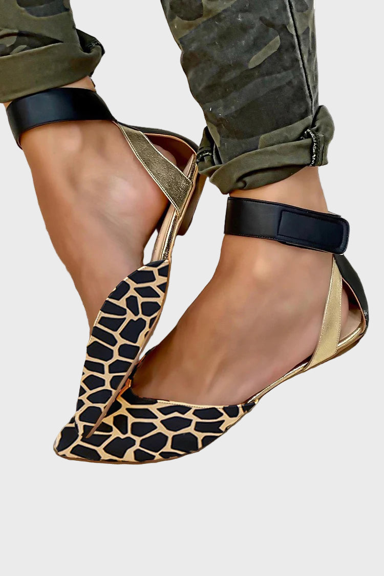 Savanna Luxe Ankle-Strap Flats Jasmine's Boutique Australia