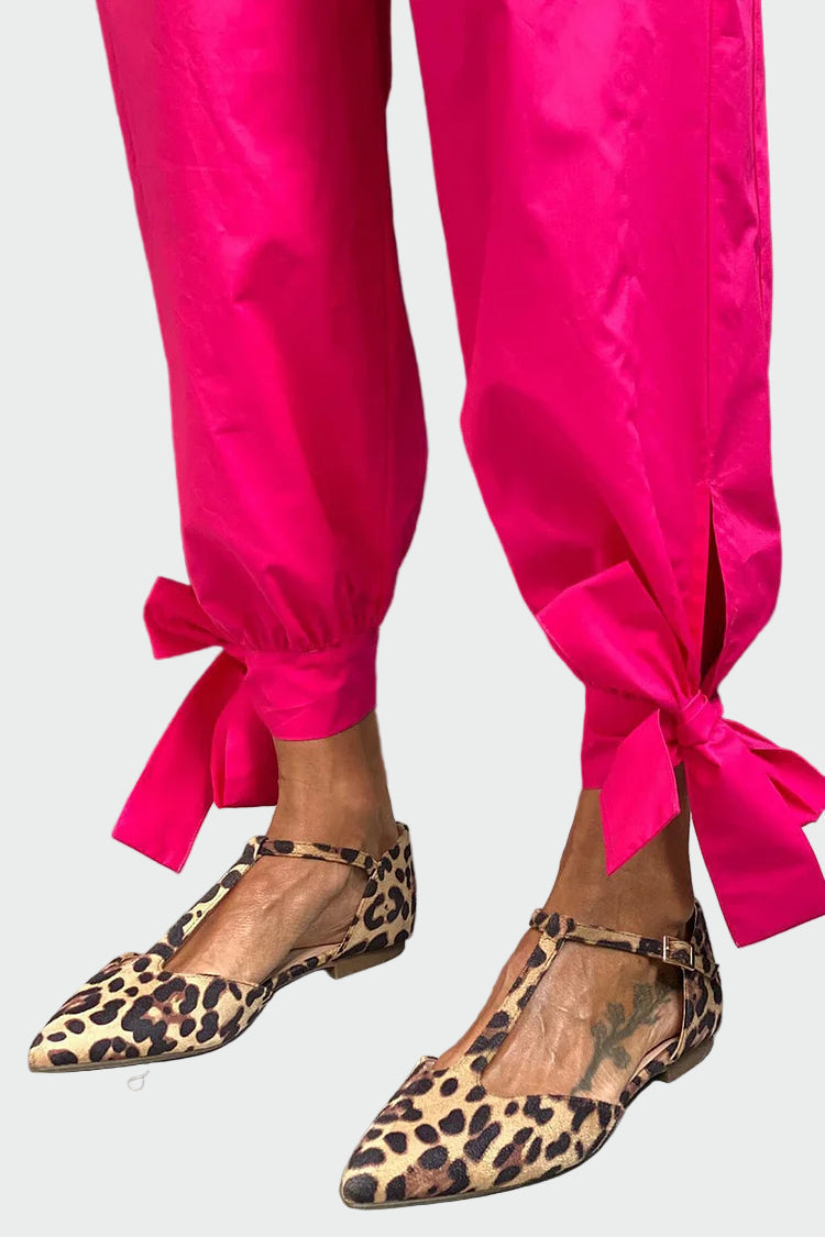 leopard t-strap flats Jasmine's Boutique Australia