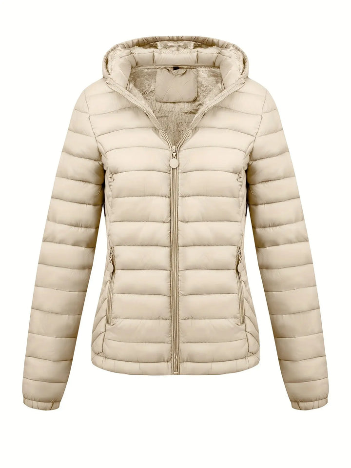 Amber Glow Puffer Jacket Jasmine's Boutique Australia