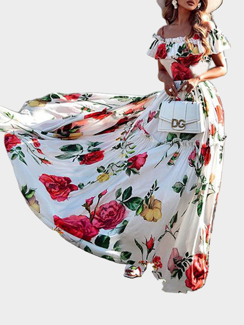 Printed One-Shoulder Resort Dress Jasmine's Boutique Australia