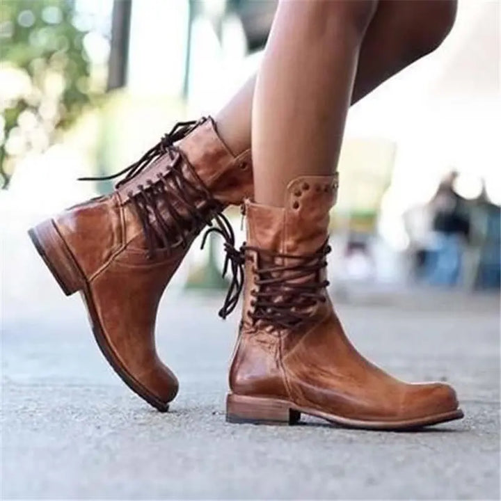 Rustic Trails Lace-Up Boots  html Copy Edit Jasmine's Boutique Australia