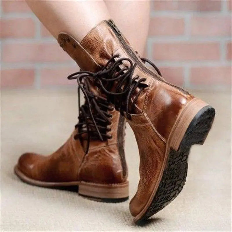 Rustic Trails Lace-Up Boots  html Copy Edit Jasmine's Boutique Australia