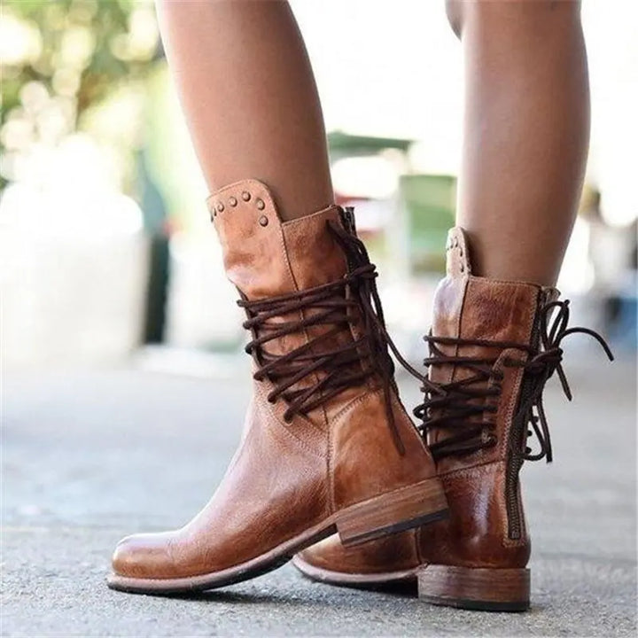 Rustic Trails Lace-Up Boots  html Copy Edit Jasmine's Boutique Australia