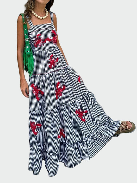 Embroidered Holiday Midi Shirt Dress Jasmine's Boutique Australia