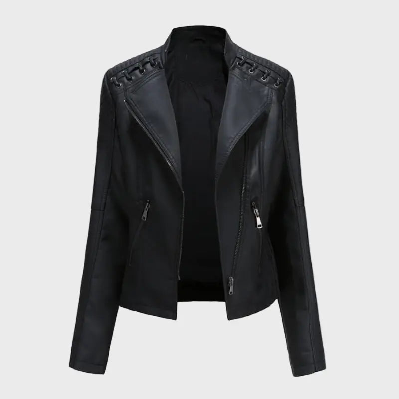 Ruby Edge Leather Jacket Jasmine's Boutique Australia