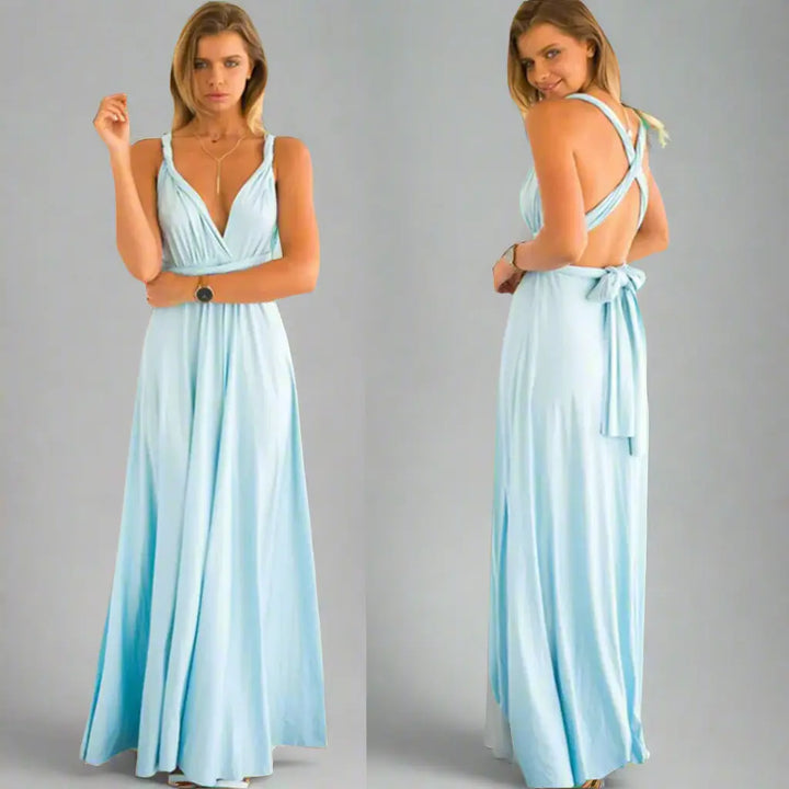 Transformative dress made from exquisite fabric Jasmine's Boutique Australia