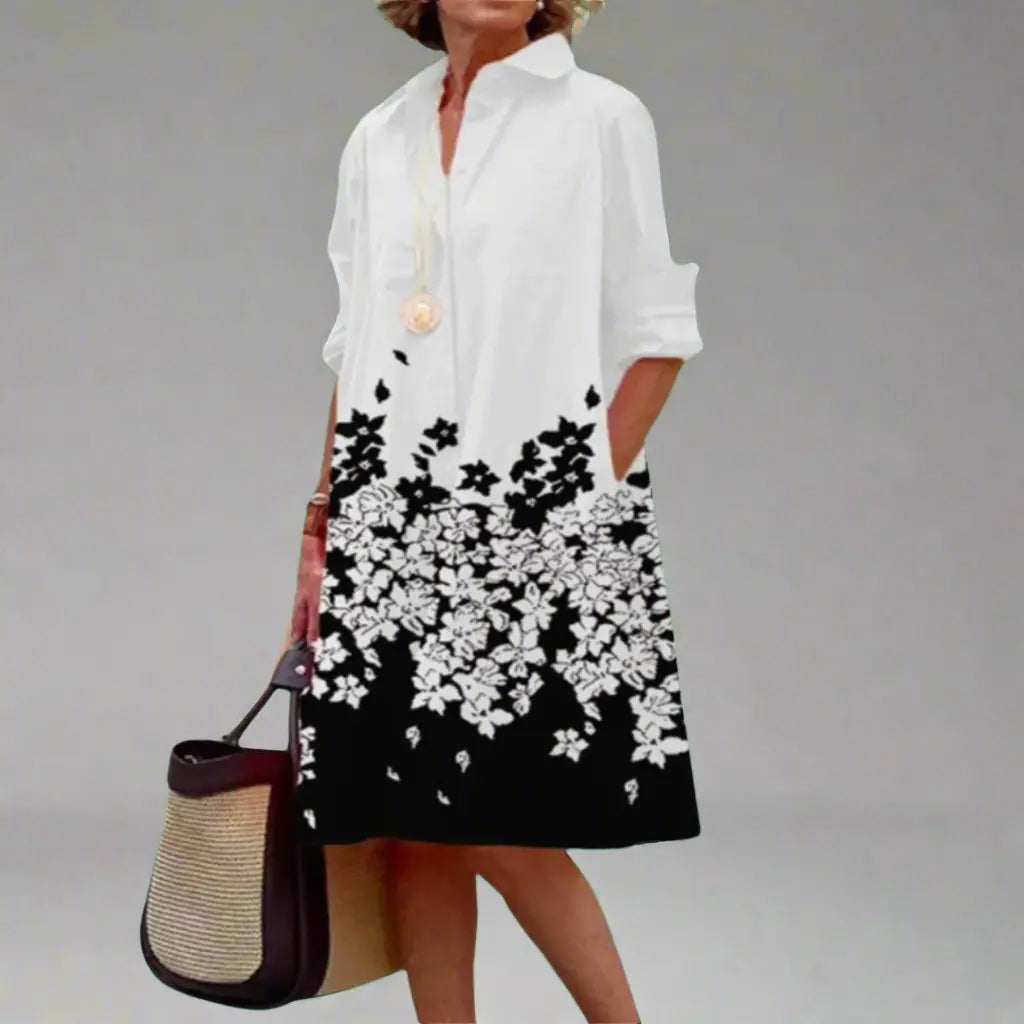 Handmade Midi Dress with Polka Dot Pattern Jasmine's Boutique Australia