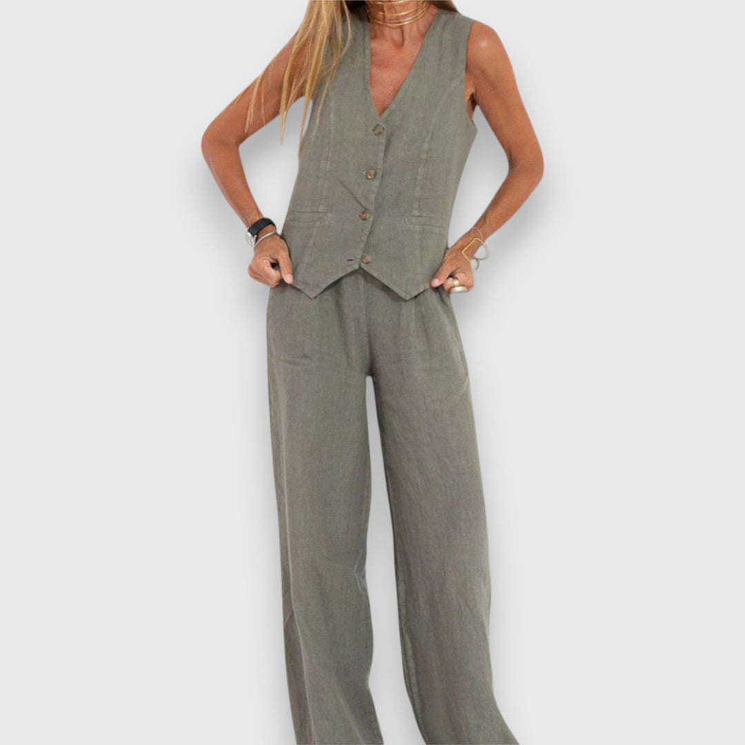 Two-Piece Set for Summer Lightness Jasmine's Boutique Australia