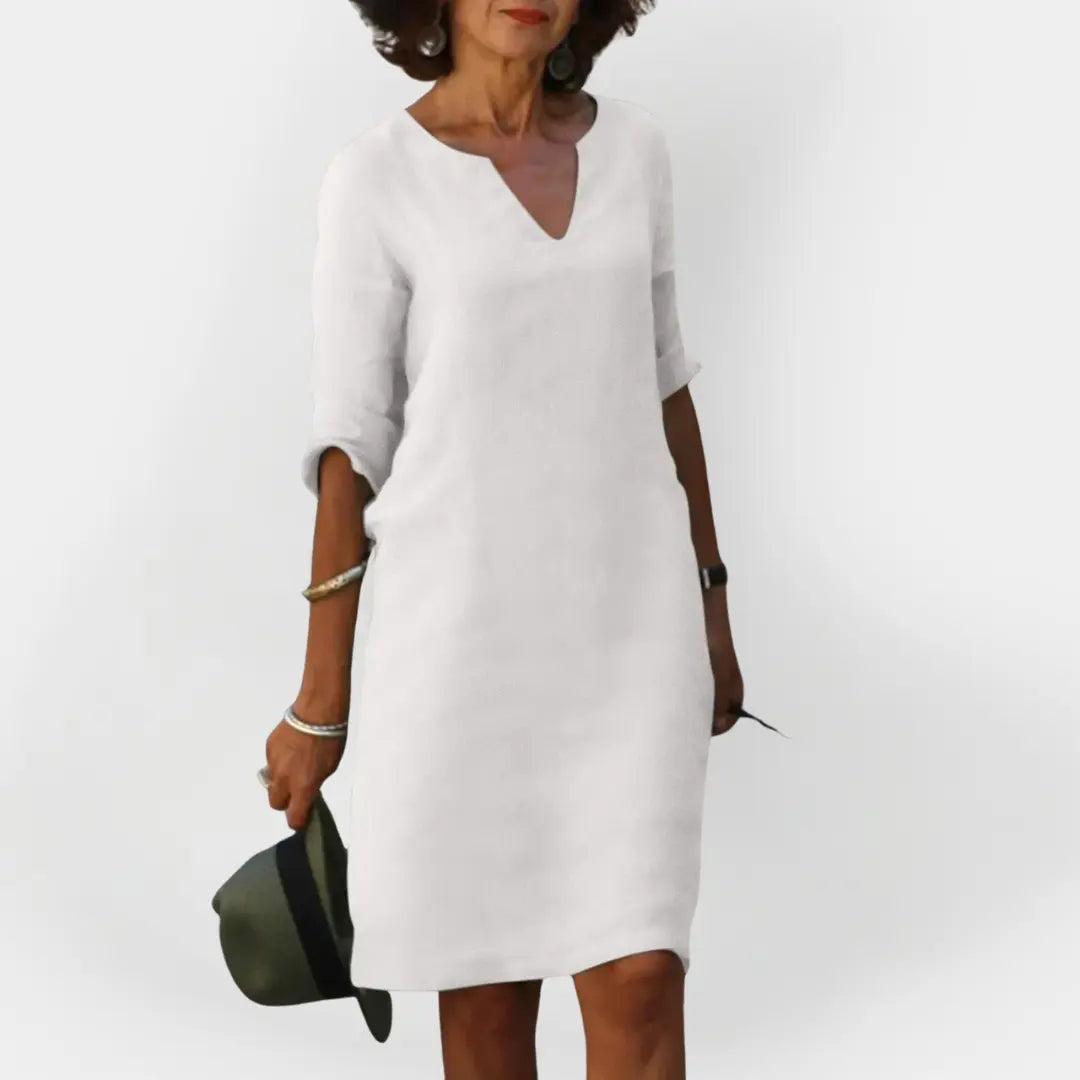 Everyday Dress with V Neckline Jasmine's Boutique Australia