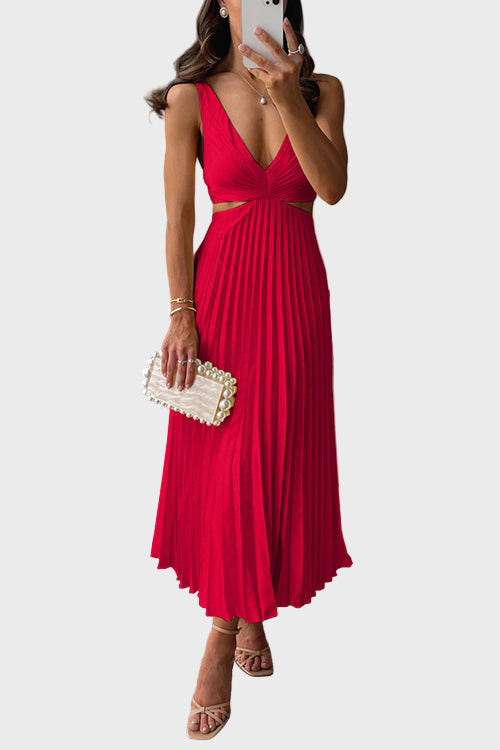 Pleated Midi Dress Jasmine's Boutique Australia