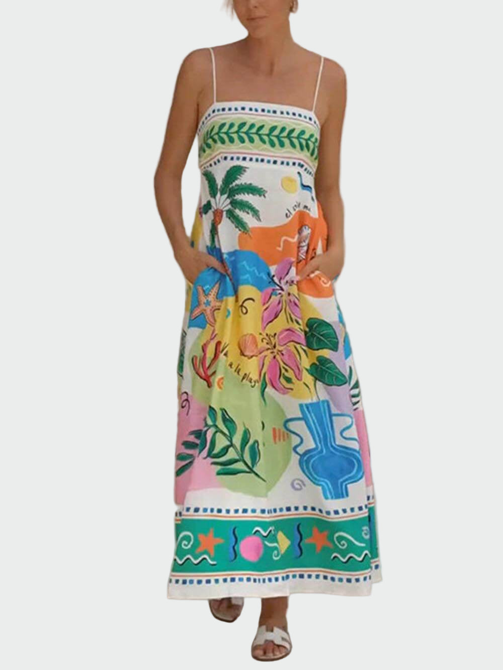 Strapless Resort Midi Dress Jasmine's Boutique Australia