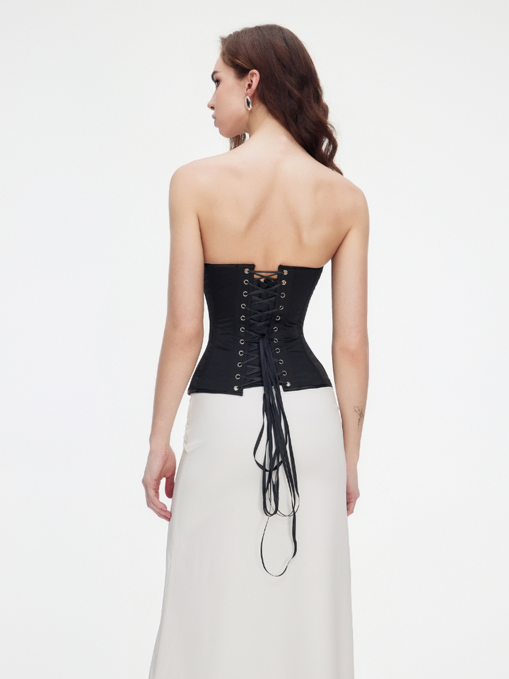 Midnight Spark Rhinestone Corset Jasmine's Boutique Australia