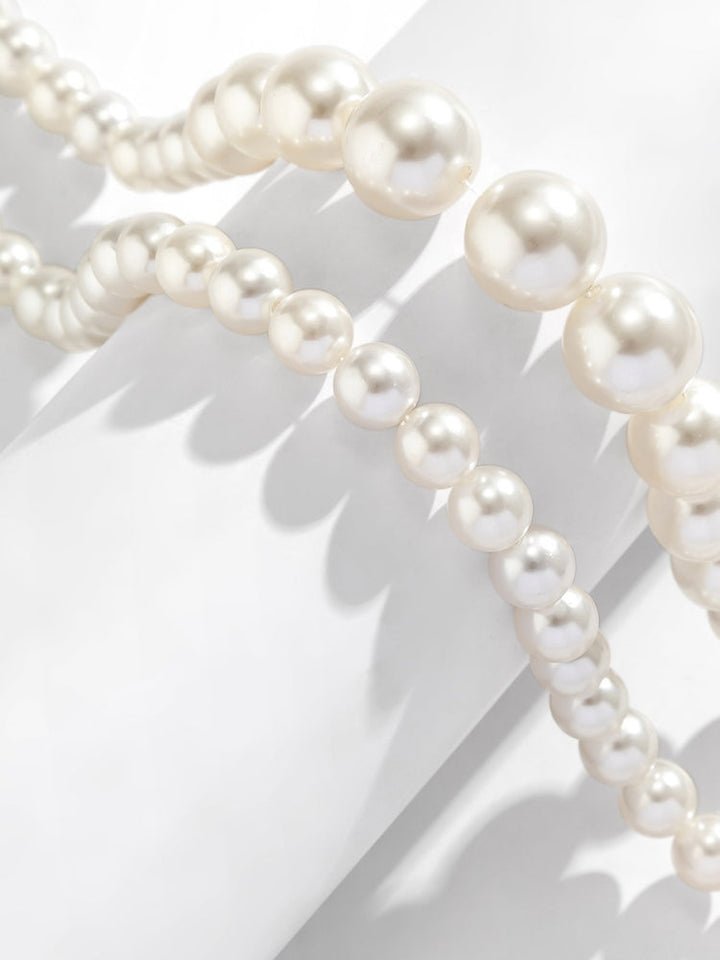 Exaggerated Large Pearl Choker Necklace Jasmine's Boutique Australia