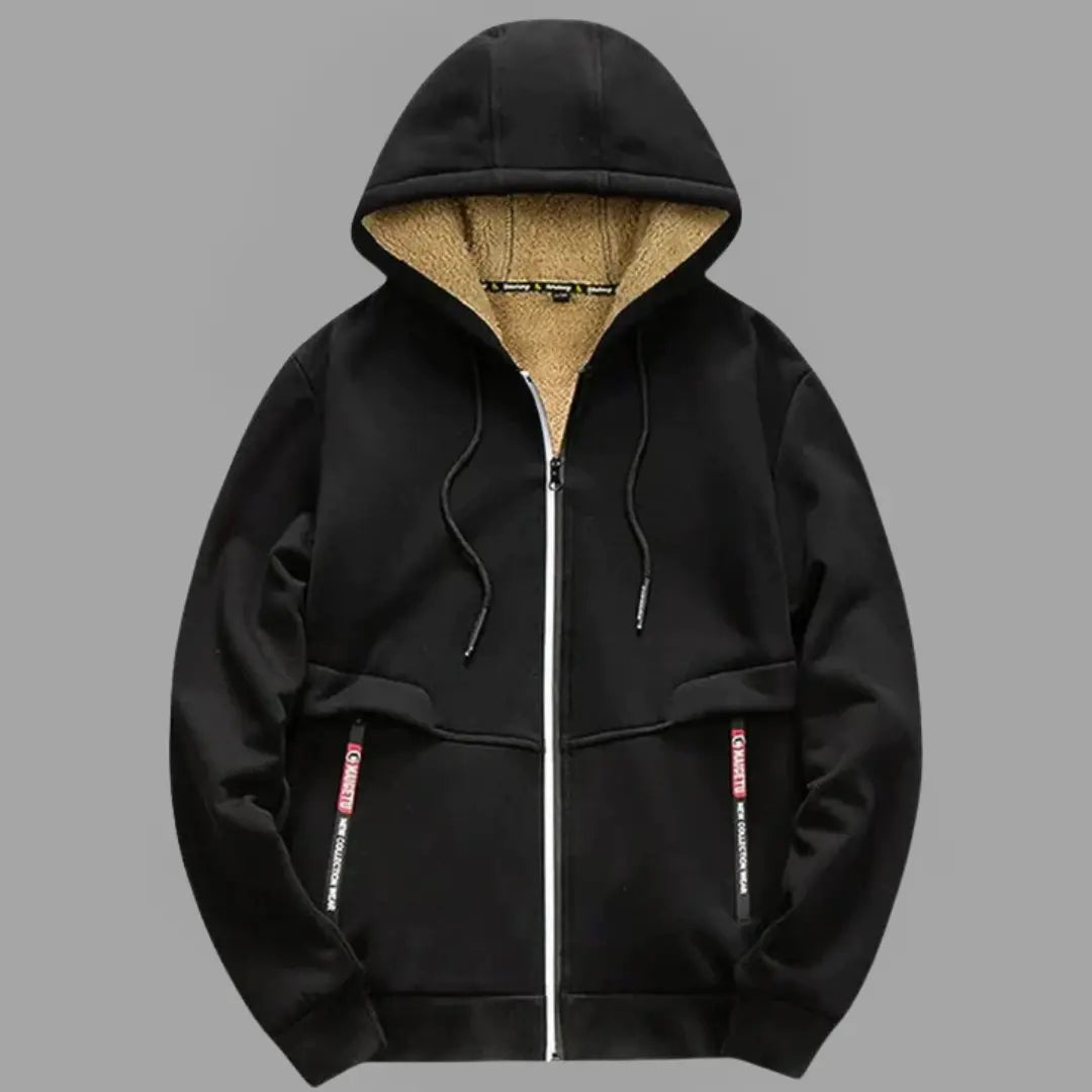 Arctic Navy Sherpa-Lined Hoodie Jasmine's Boutique Australia