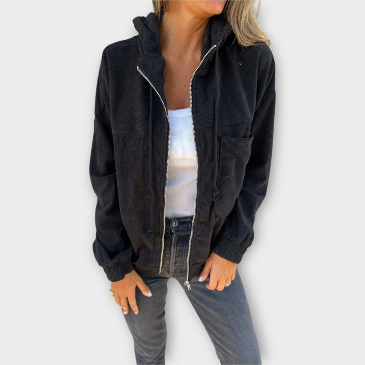 Zipper Hoodie Liora Lane Boutique