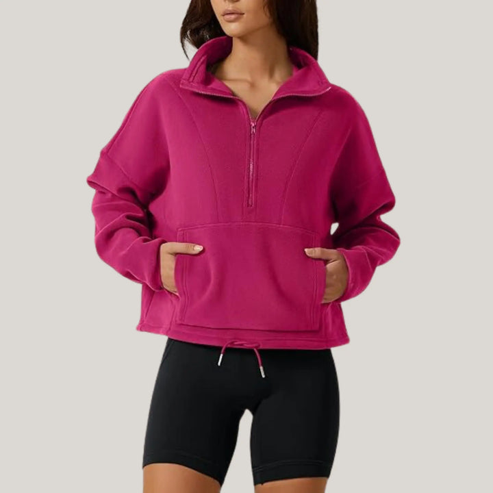 Urban Comfort Half-Zip Fleece Jasmine's Boutique Australia