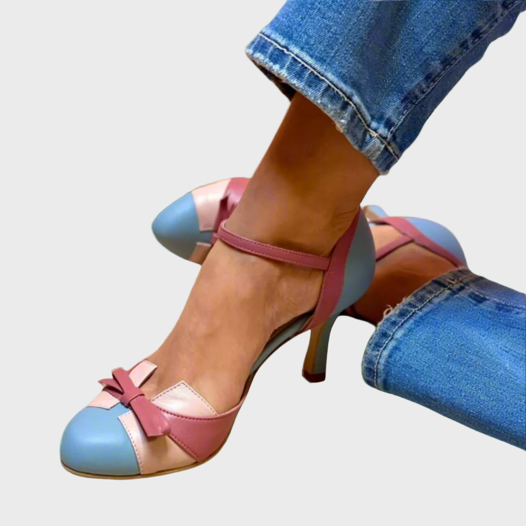 pastel harmony bow heels Jasmine's Boutique Australia