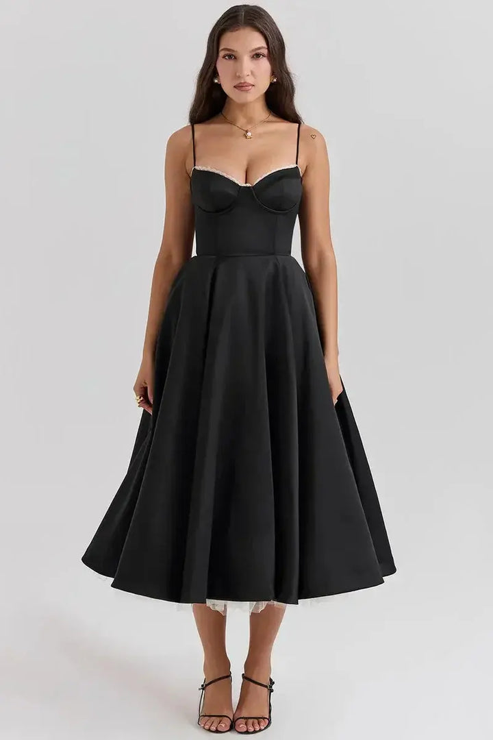 Delicate Tulle Accent Dress Jasmine's Boutique Australia