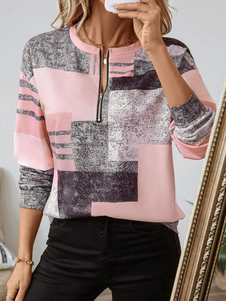 Amy | Half-Zip Pullover  Liora Lane Boutique