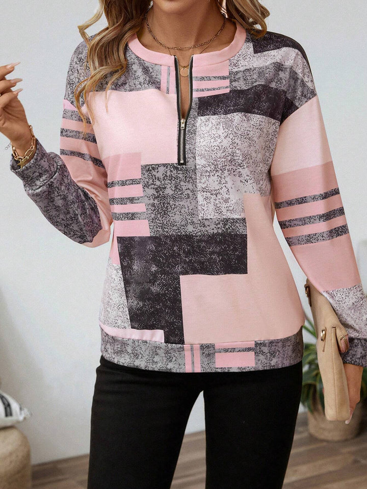Amy | Half-Zip Pullover  Liora Lane Boutique