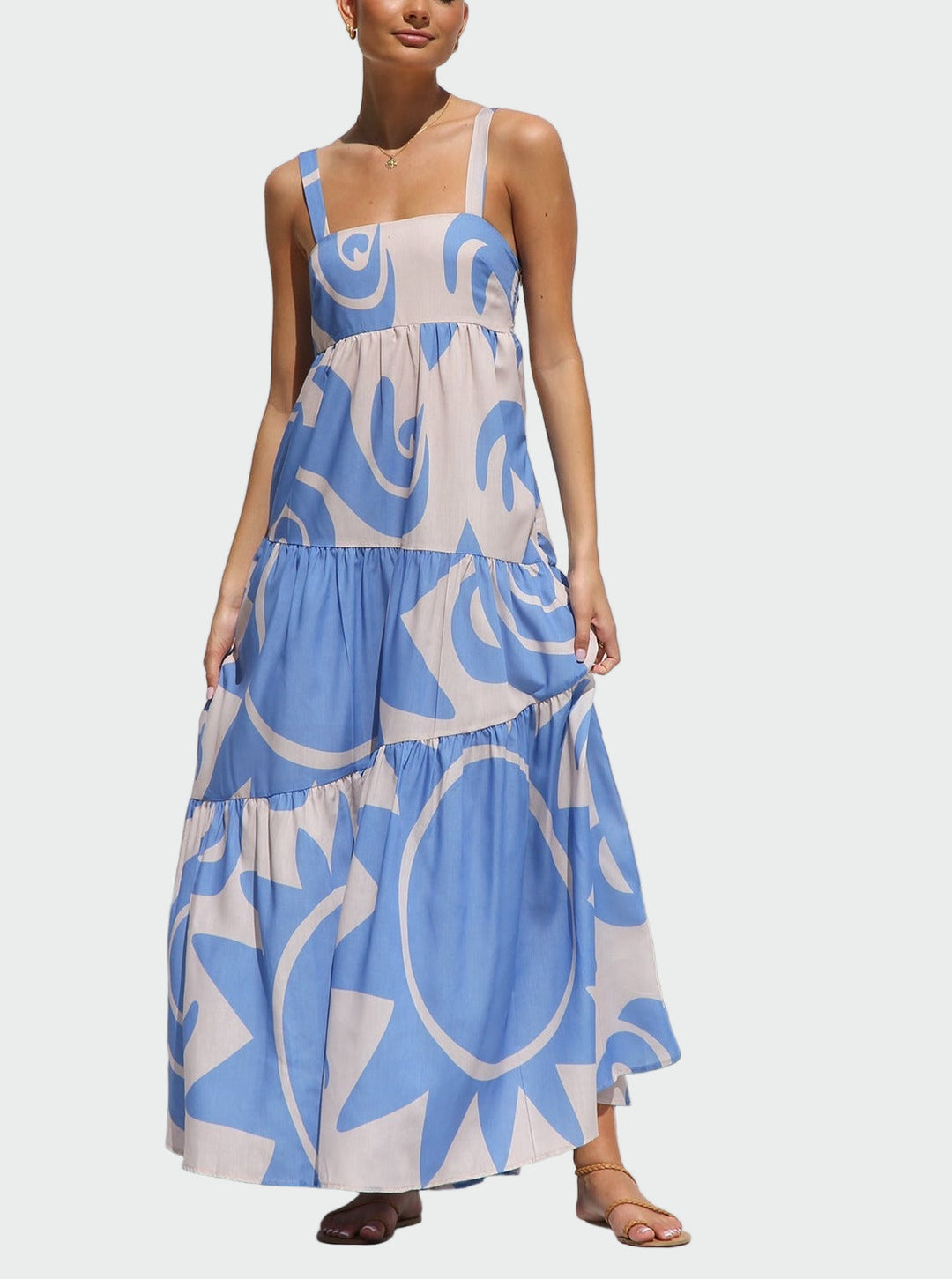 Blue Miranda Dress Jasmine's Boutique Australia