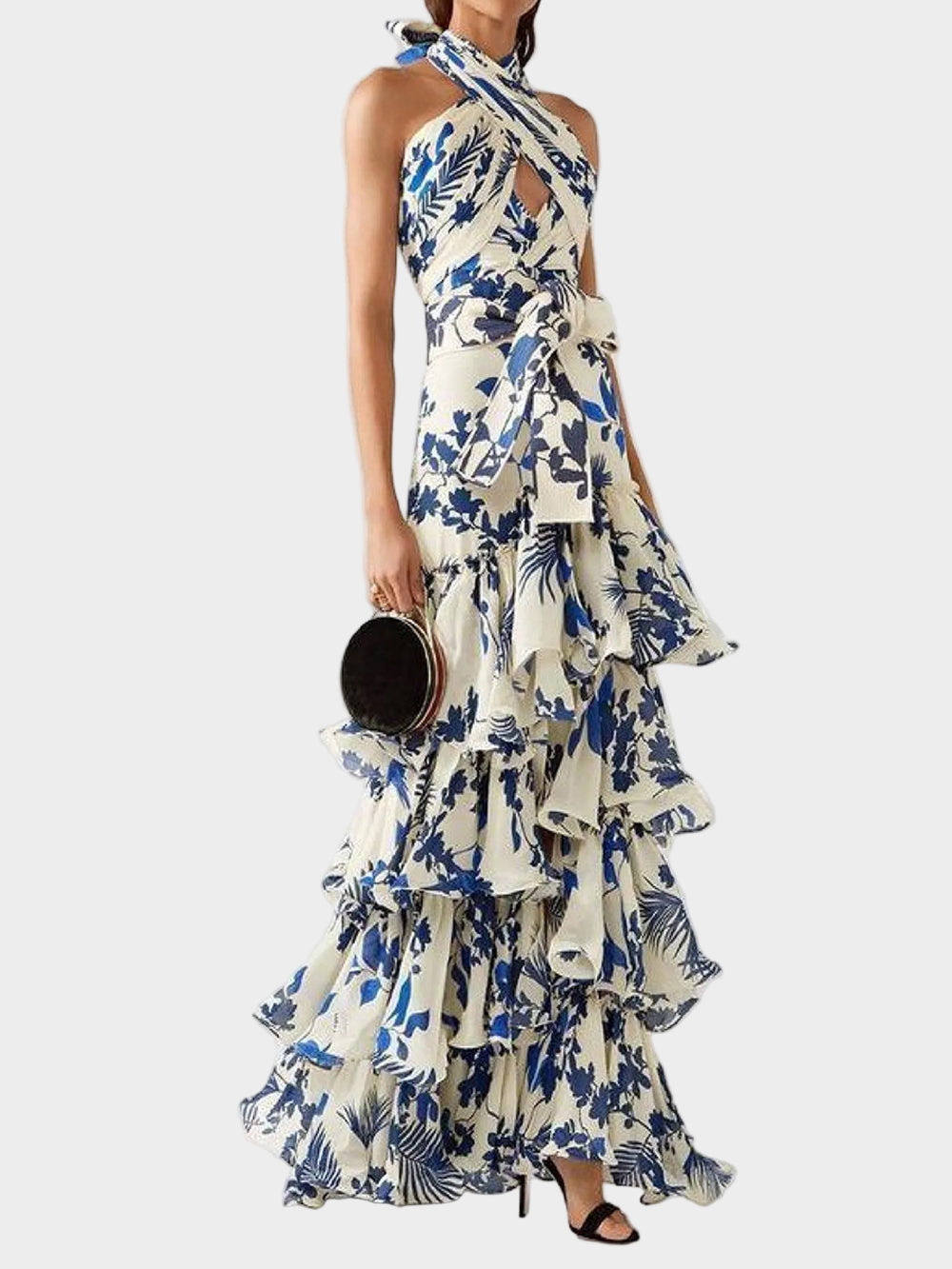 Lace-Up Lolita Swing Maxi Skirt Jasmine's Boutique Australia