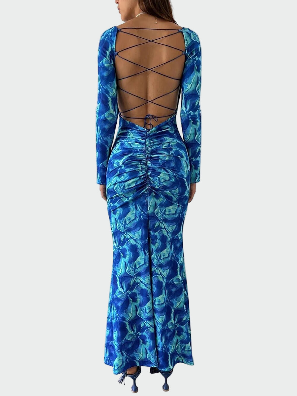 Strappy Backless Maxi Dress Jasmine's Boutique Australia