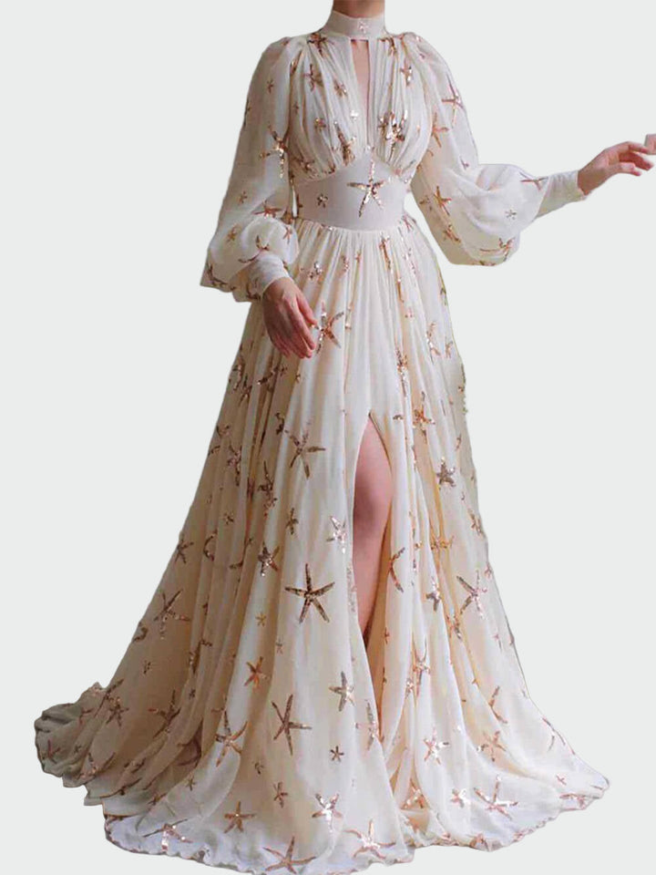 Sequin Chiffon Maxi Dress Jasmine's Boutique Australia