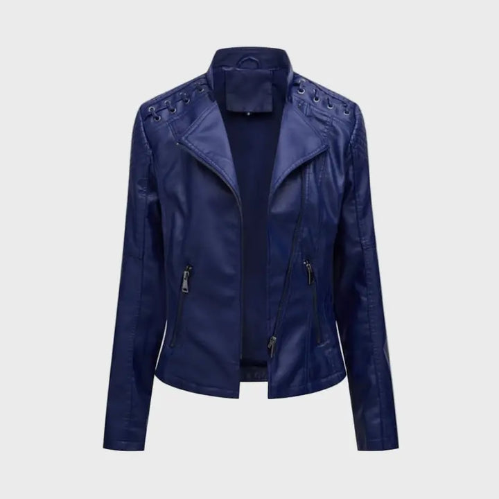 Ruby Edge Leather Jacket Jasmine's Boutique Australia
