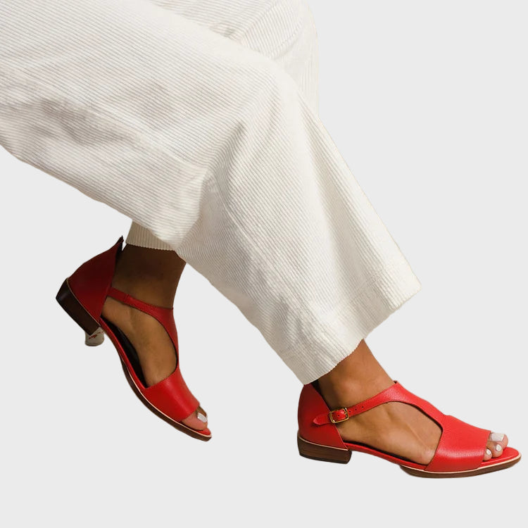 Scarlet Charm Open-Toe Sandals Jasmine's Boutique Australia