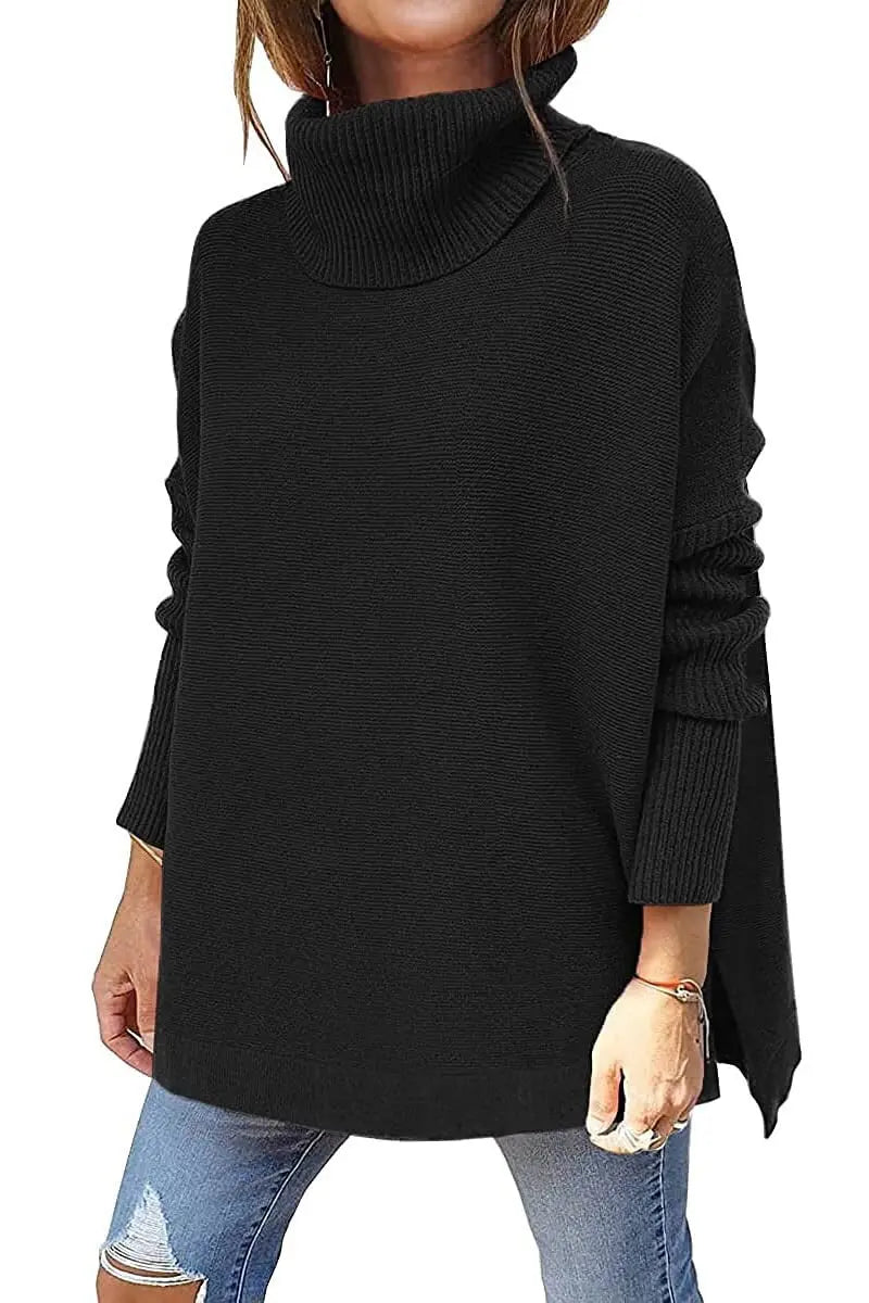 Cozy Oversized Turtleneck Sweater Jasmine's Boutique Australia