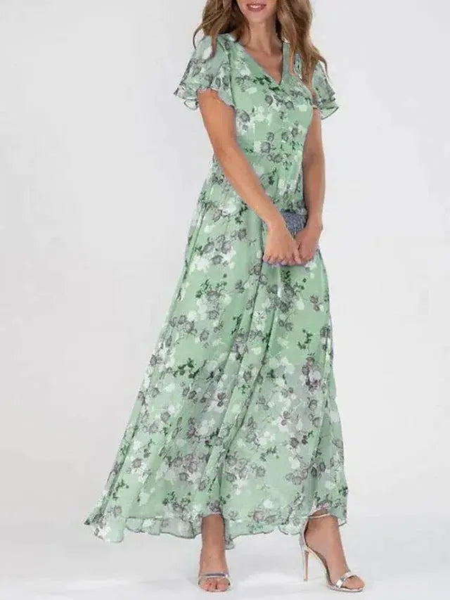 Romantic Breeze Floral Gown Jasmine's Boutique Australia