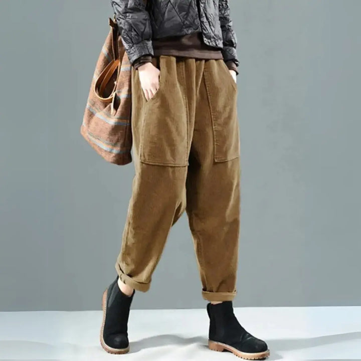 Autumn Corduroy Relaxed Pants Jasmine's Boutique Australia