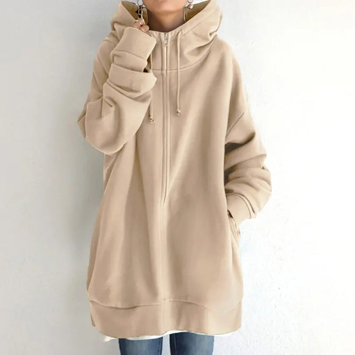 Cozy Neutral Oversized Hoodie Jasmine's Boutique Australia