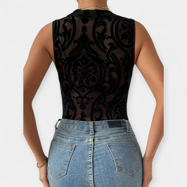 Sexy Croche Bodysuit Jasmine's Boutique Australia