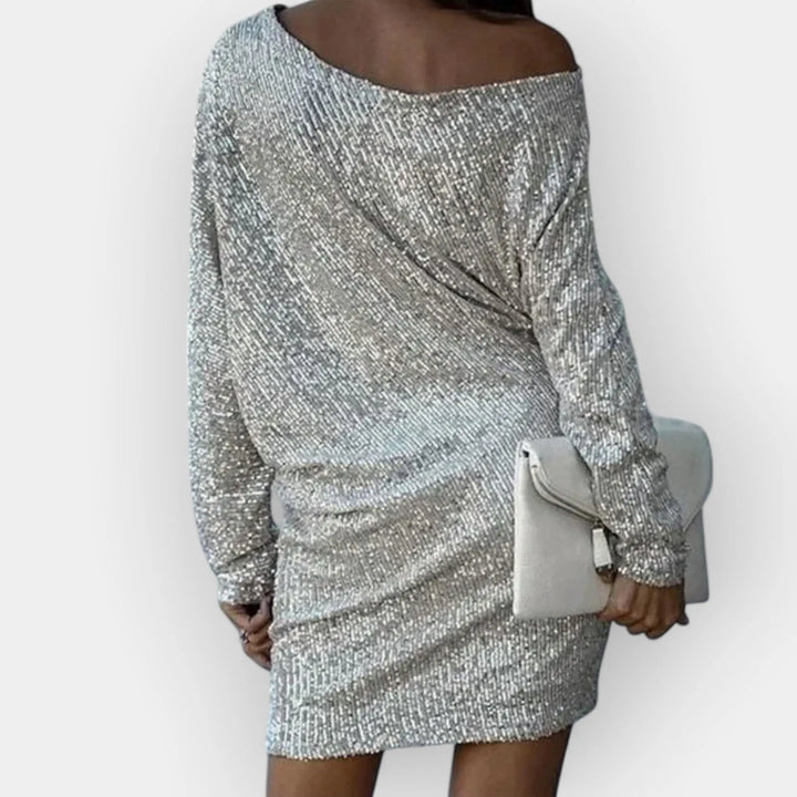 Evening Dress with Sequins Jasmine's Boutique Australia