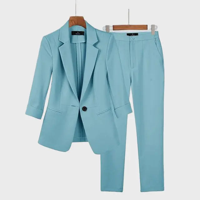 PowerMove Tailored Pantsuit Set Jasmine's Boutique Australia