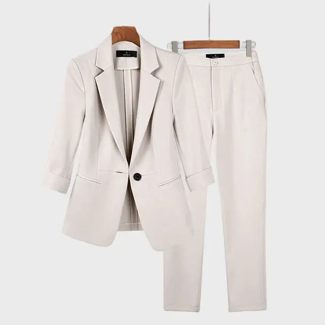 PowerMove Tailored Pantsuit Set Jasmine's Boutique Australia