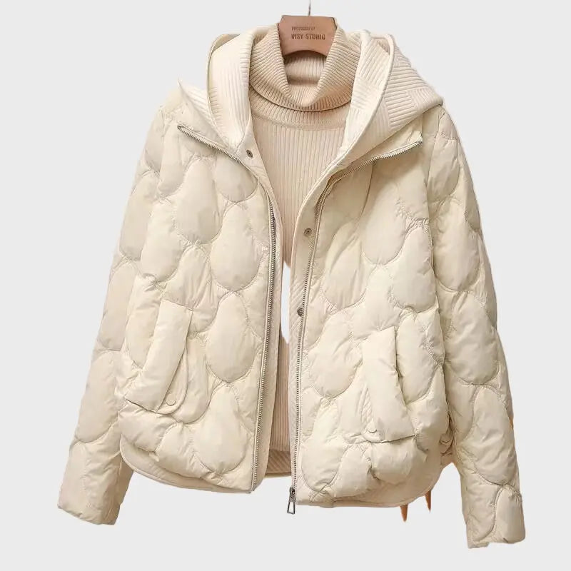Cozy Quilted Hooded Jacket Jasmine's Boutique Australia