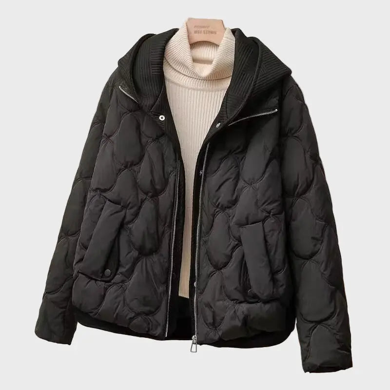 Cozy Quilted Hooded Jacket Jasmine's Boutique Australia