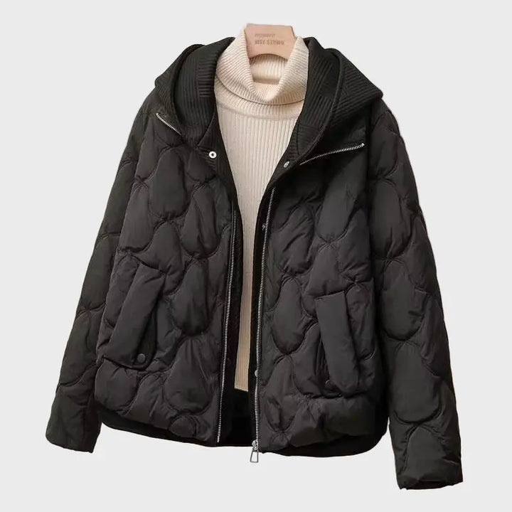 Cozy Quilted Hooded Jacket Jasmine's Boutique Australia
