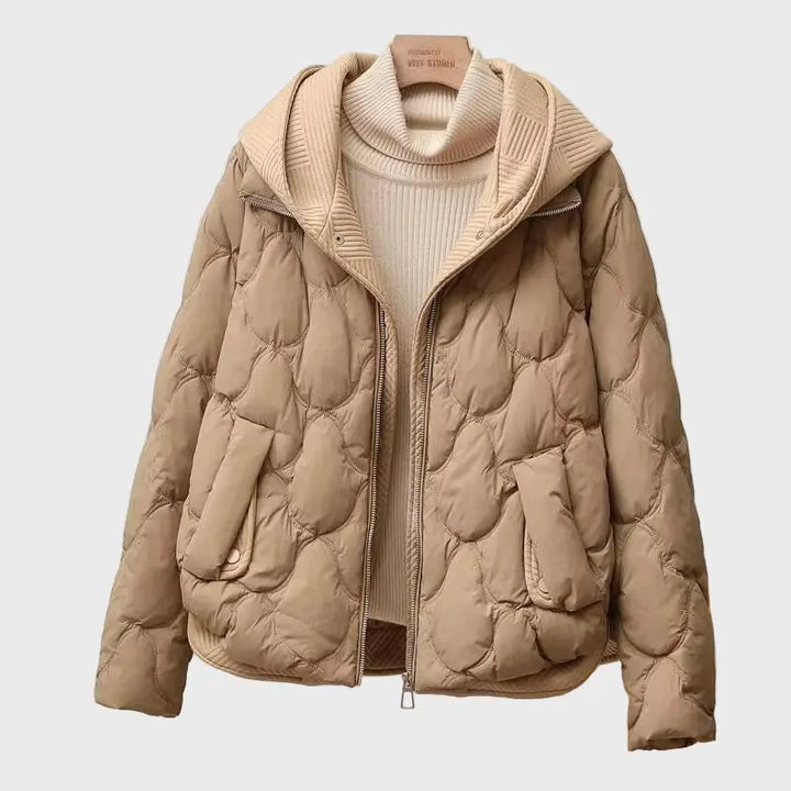 Cozy Quilted Hooded Jacket Jasmine's Boutique Australia