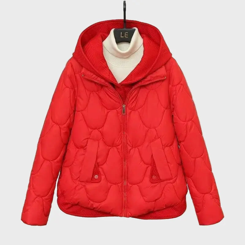 Cozy Quilted Hooded Jacket Jasmine's Boutique Australia