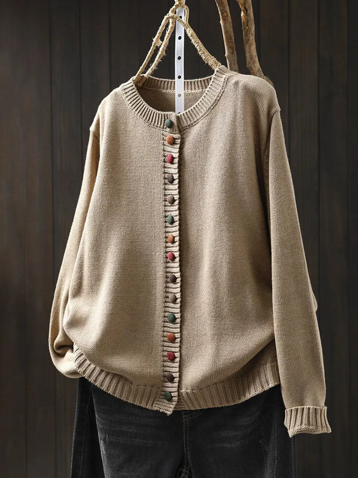 Rustic Charm Button Cardigan Jasmine's Boutique Australia