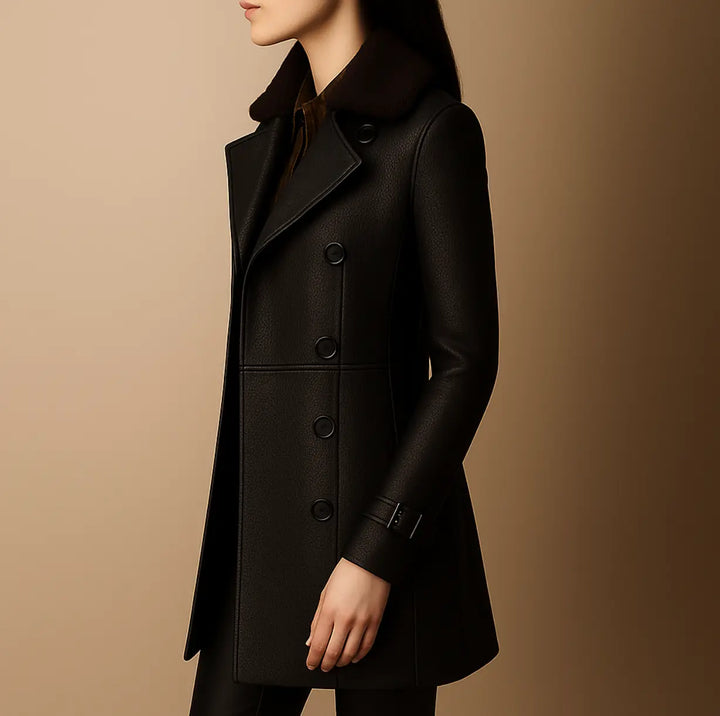 Timeless Line Double-Breasted Coat Jasmine's Boutique Australia